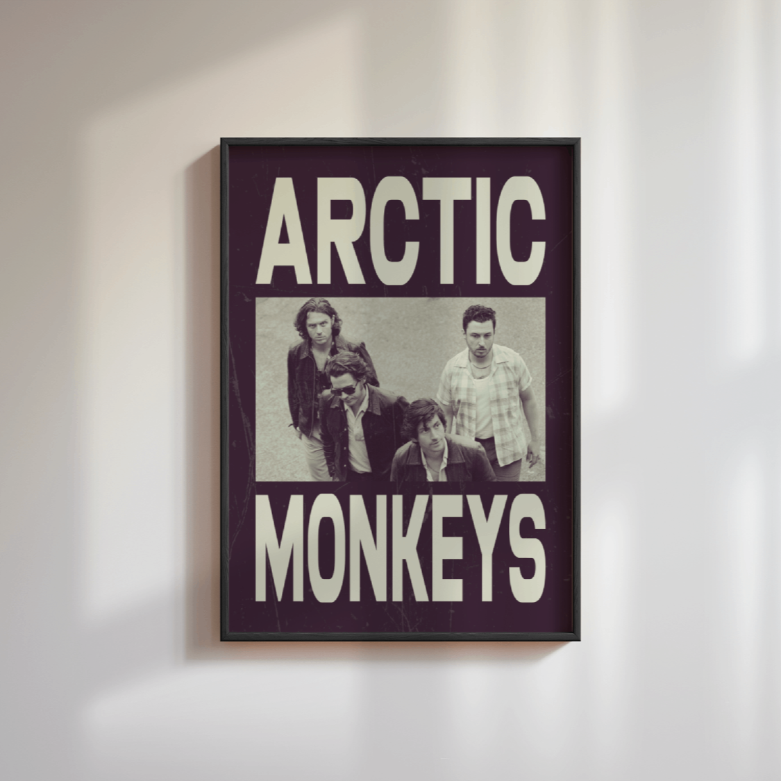 Arctic Monkeys Retro Poster
