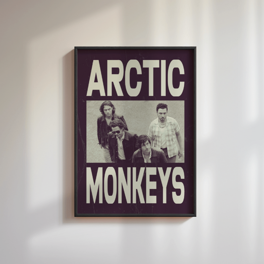 Arctic Monkeys Retro Poster