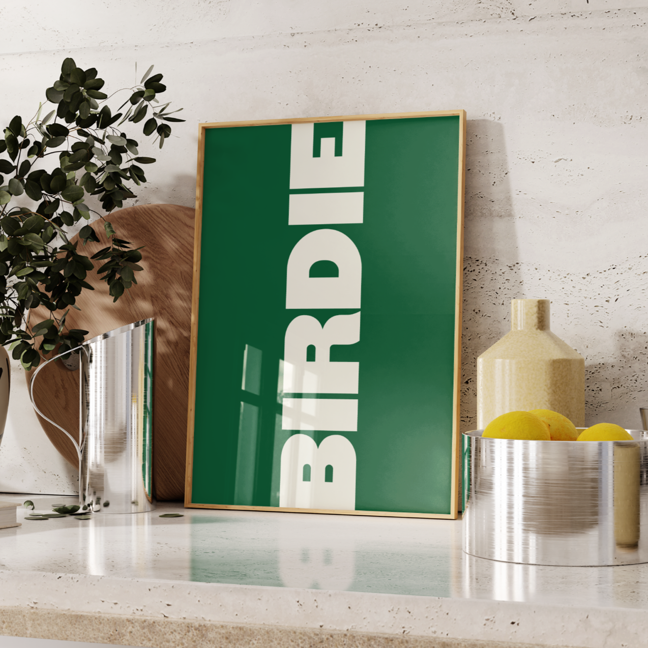 Birdie Golf Poster UK