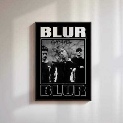 Blur Band Poster