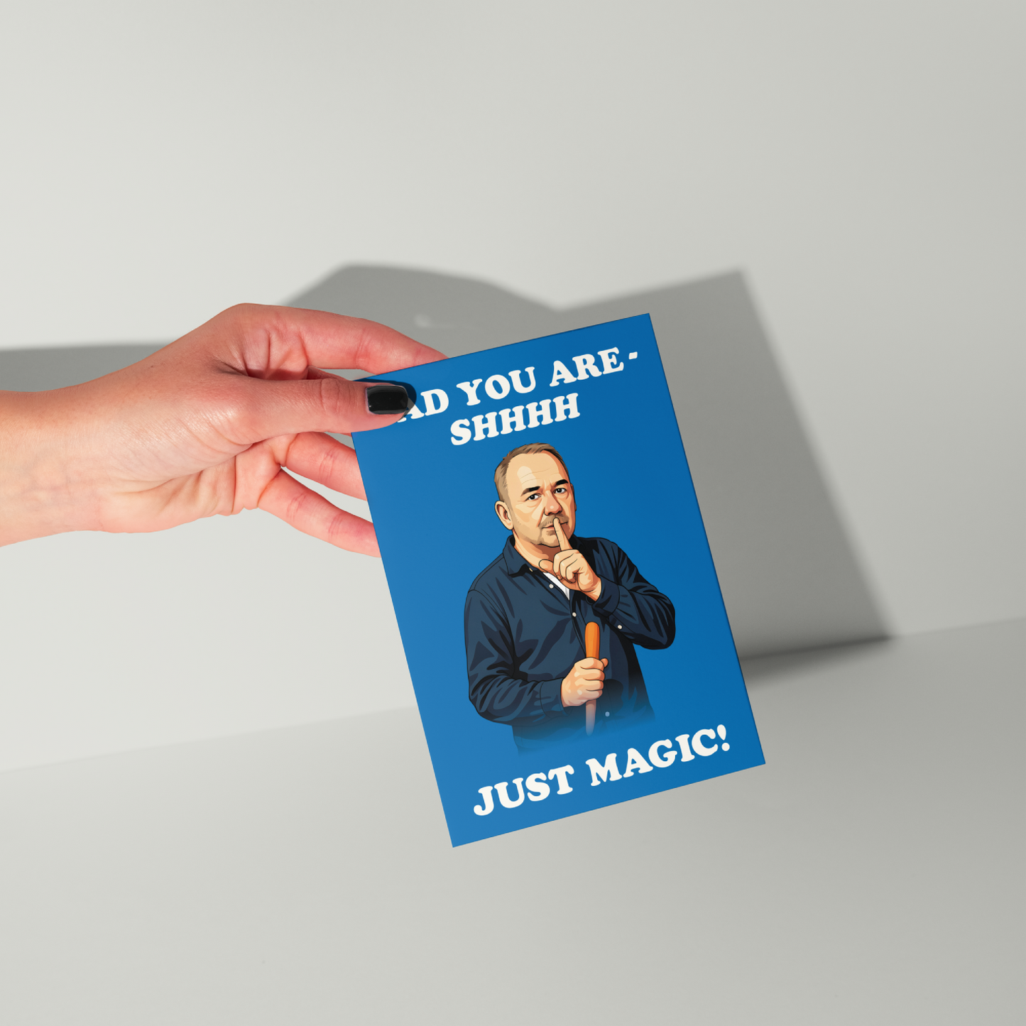 Bob Mortimer Father's Day Card