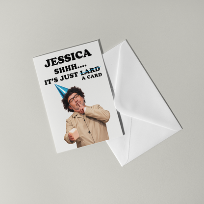 Bob Mortimer Personalised Birthday Card