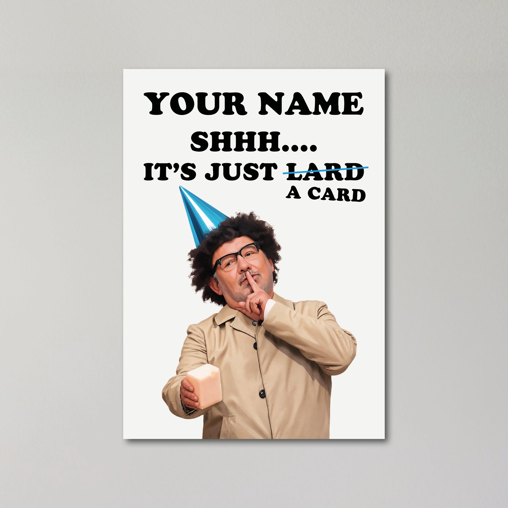 Bob Mortimer Personalised Birthday Card