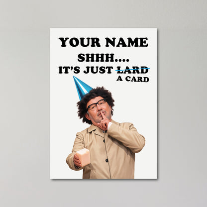Bob Mortimer Personalised Birthday Card