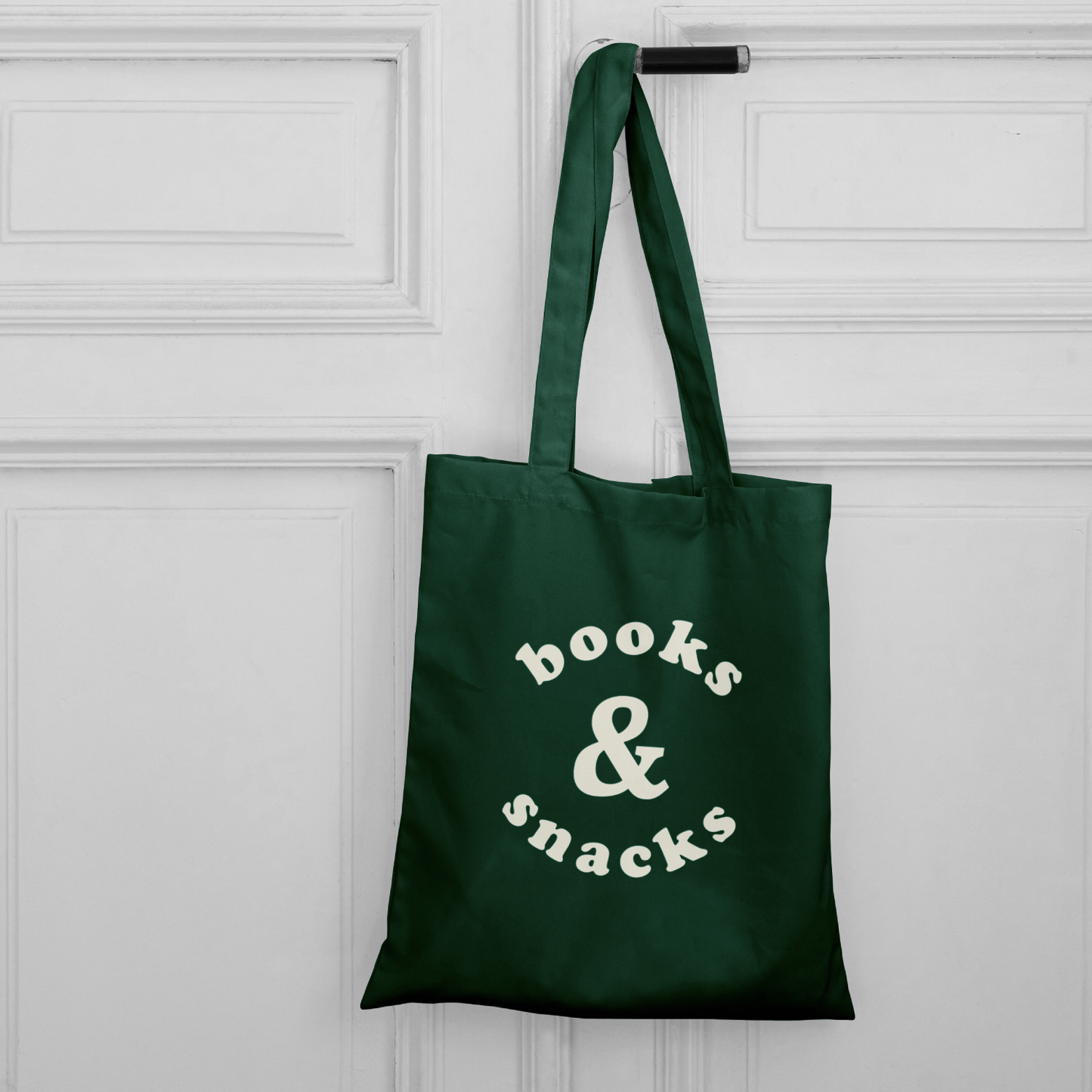 Books and Snacks Tote Bag