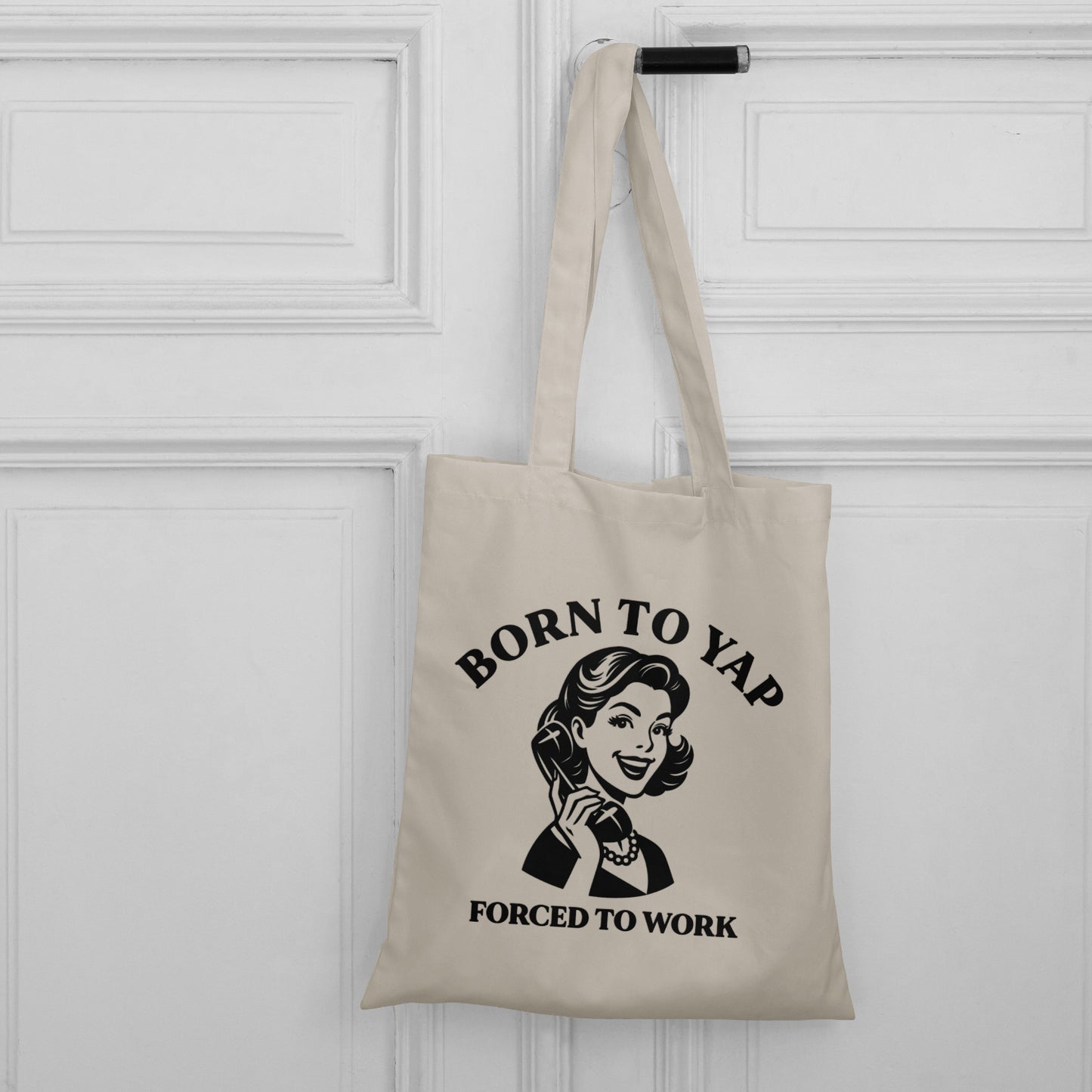 Born To Yap Tote Bag