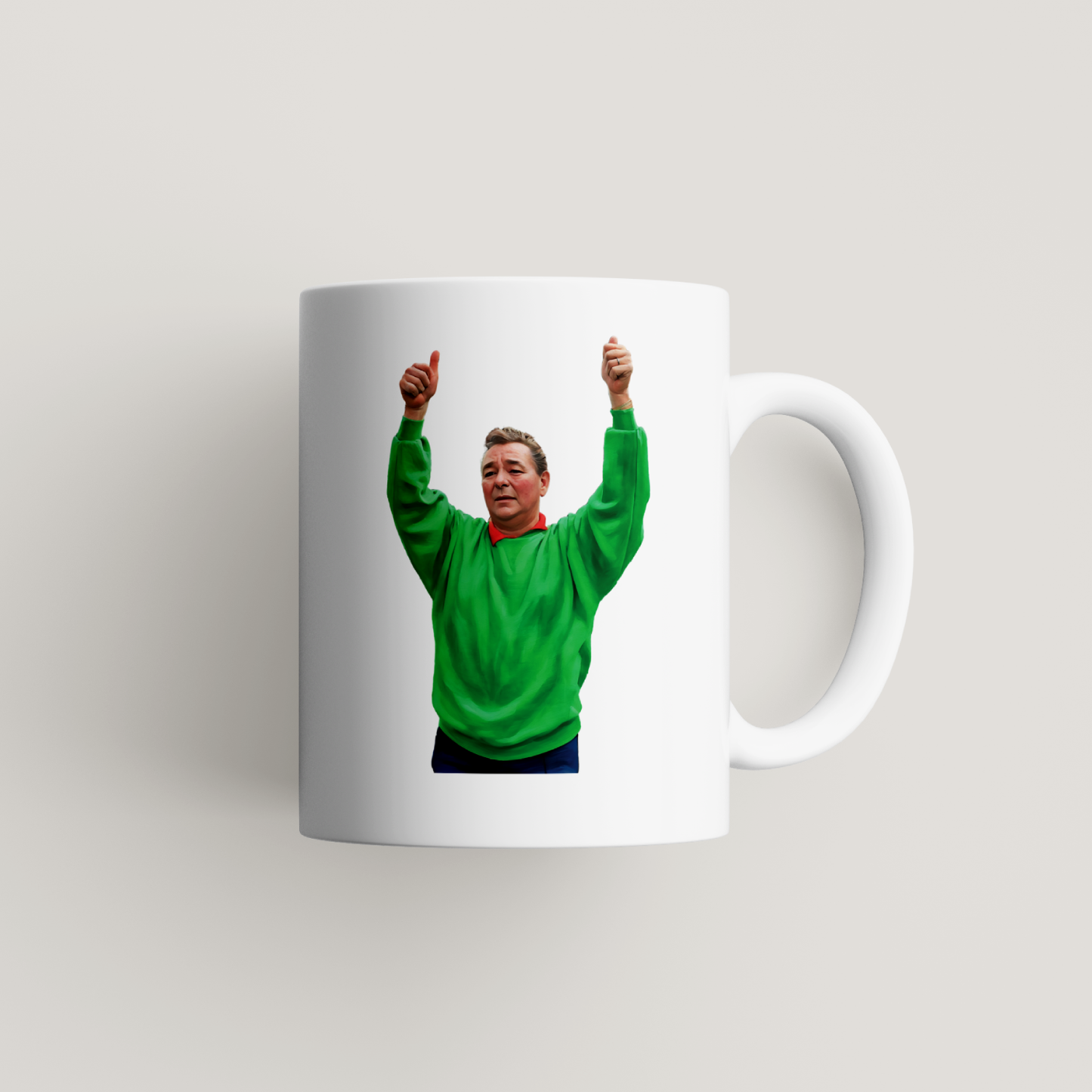 Brian Clough Quote Mug United Kingdom