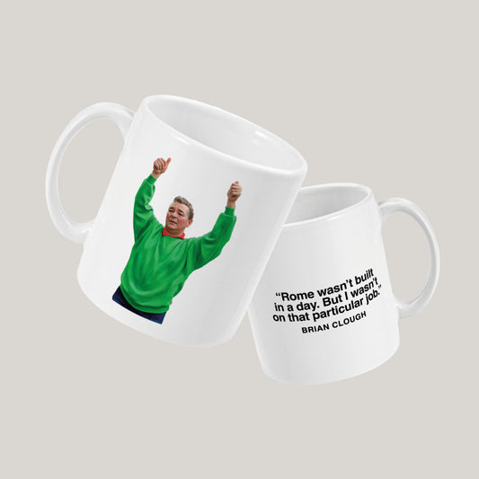 Brian Clough Quote Mug