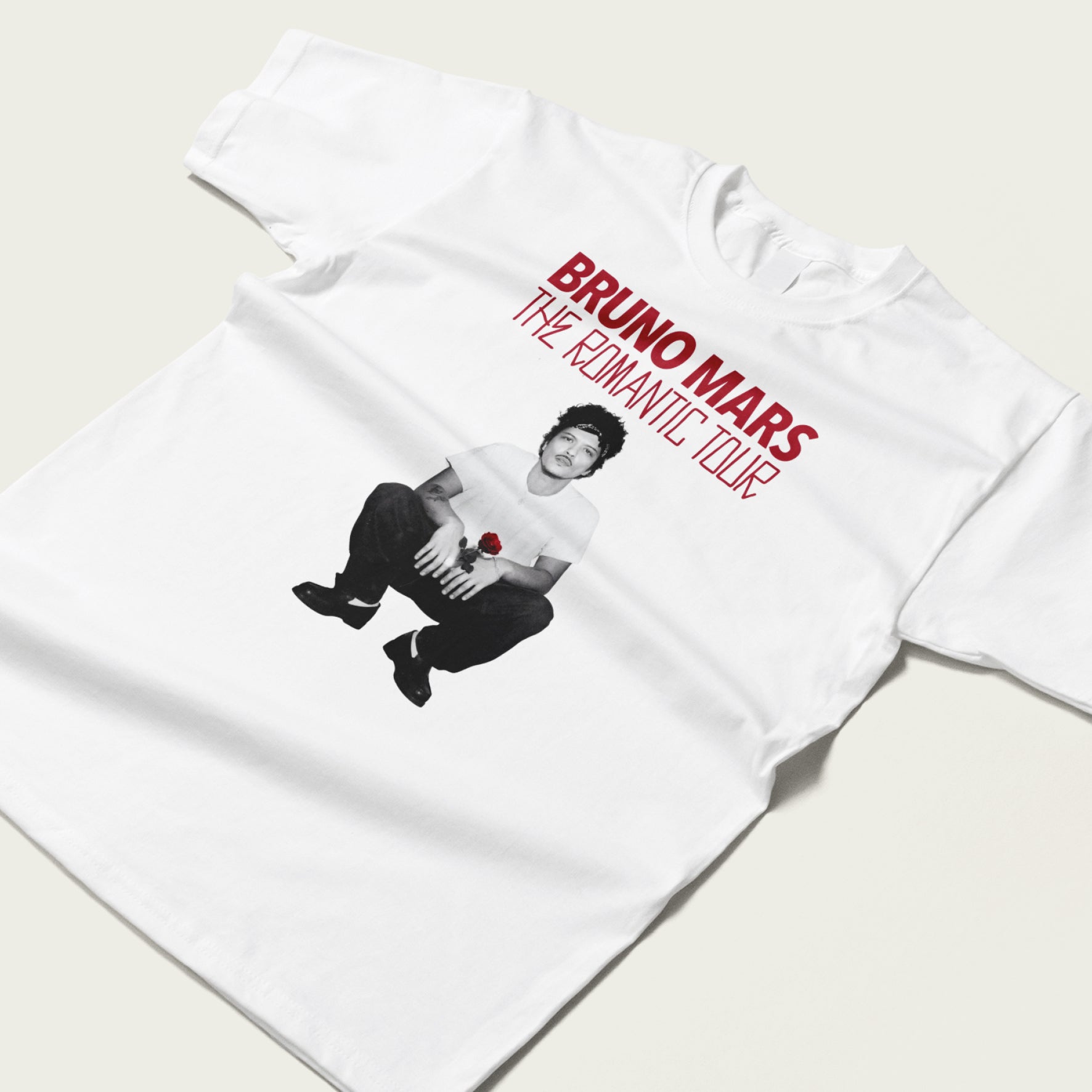 Bruno Mars The Romantic Tour T-Shirt