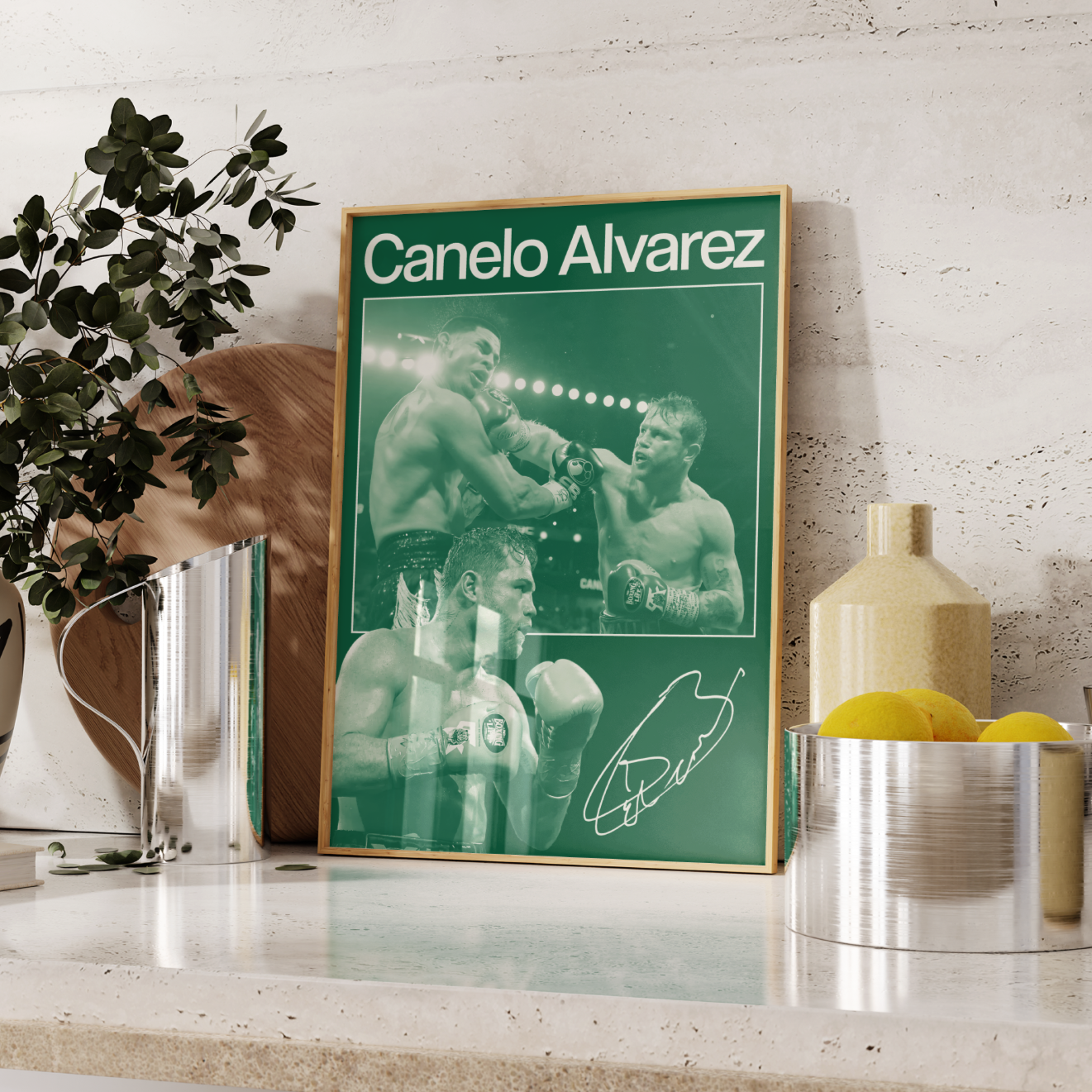 Canelo Alvarez Poster UK