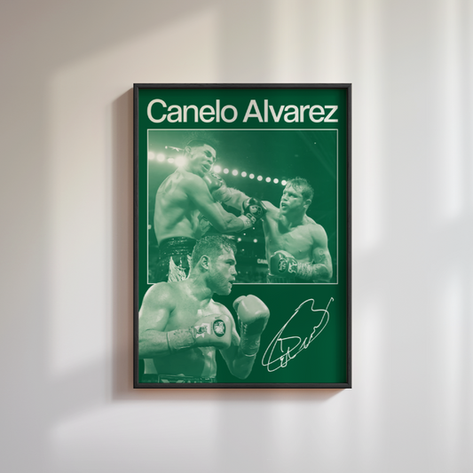 Canelo Alvarez Poster