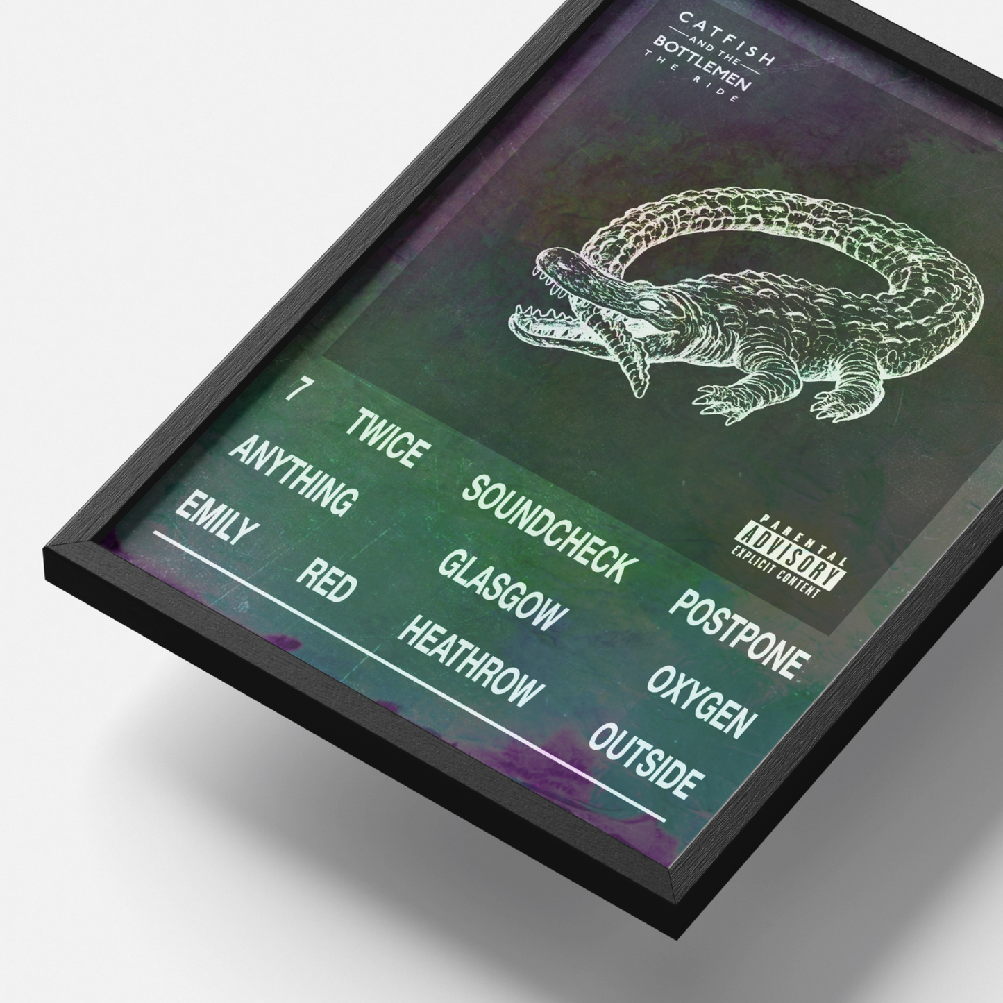 Catfish And The Bottlemen The Ride Album Poster