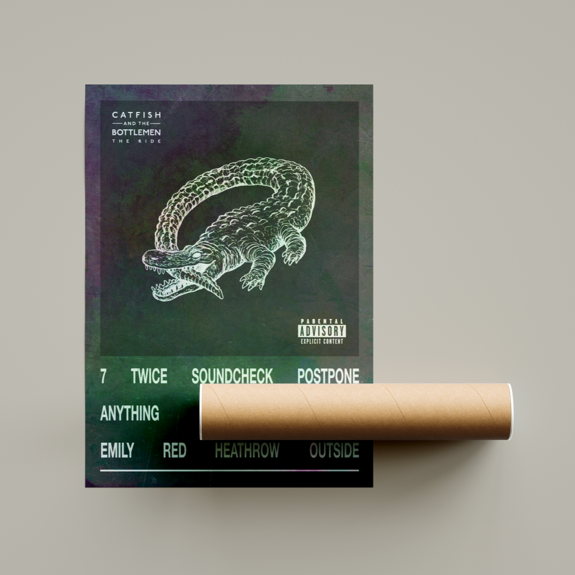 Catfish And The Bottlemen The Ride Album Poster