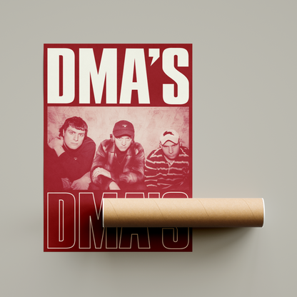 DMA's Band Poster United Kingdom
