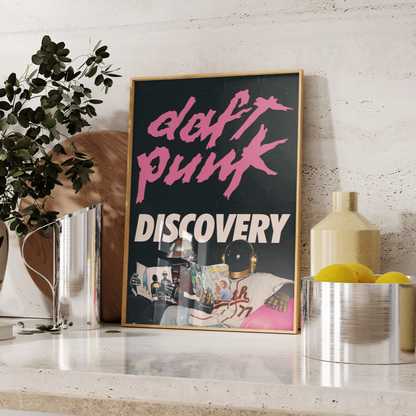 Daft Punk Discovery Poster
