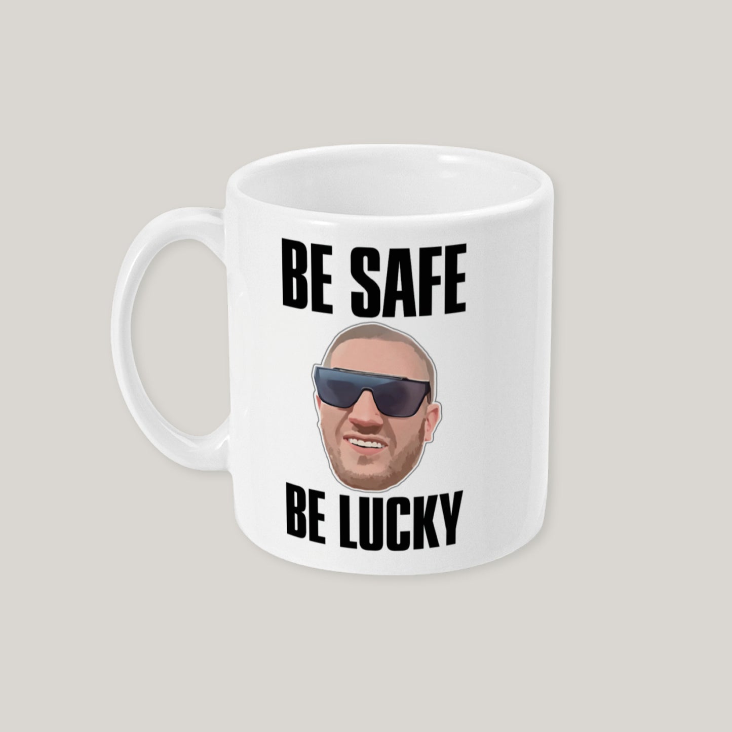 Danny Boy 83 Be Safe Be Lucky Mug