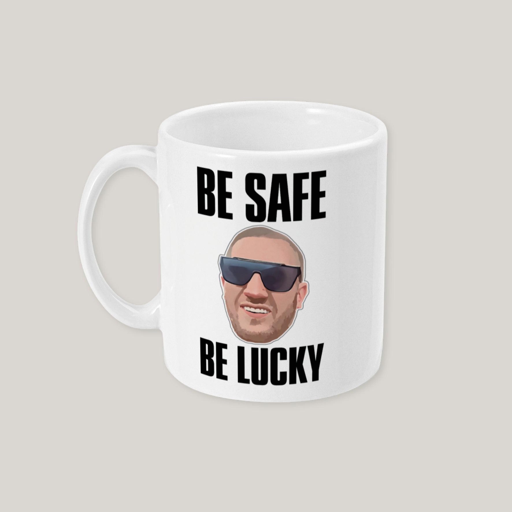 Danny Boy 83 Be Safe Be Lucky Mug