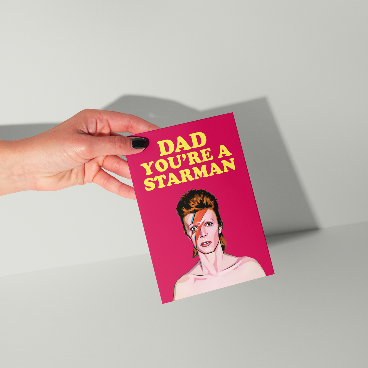 David Bowie Father's Day Card