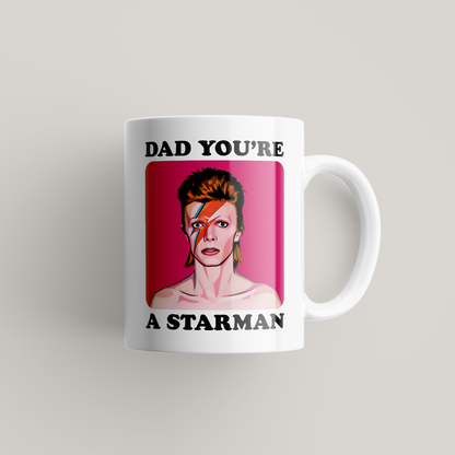 David Bowie Father's Day Mug