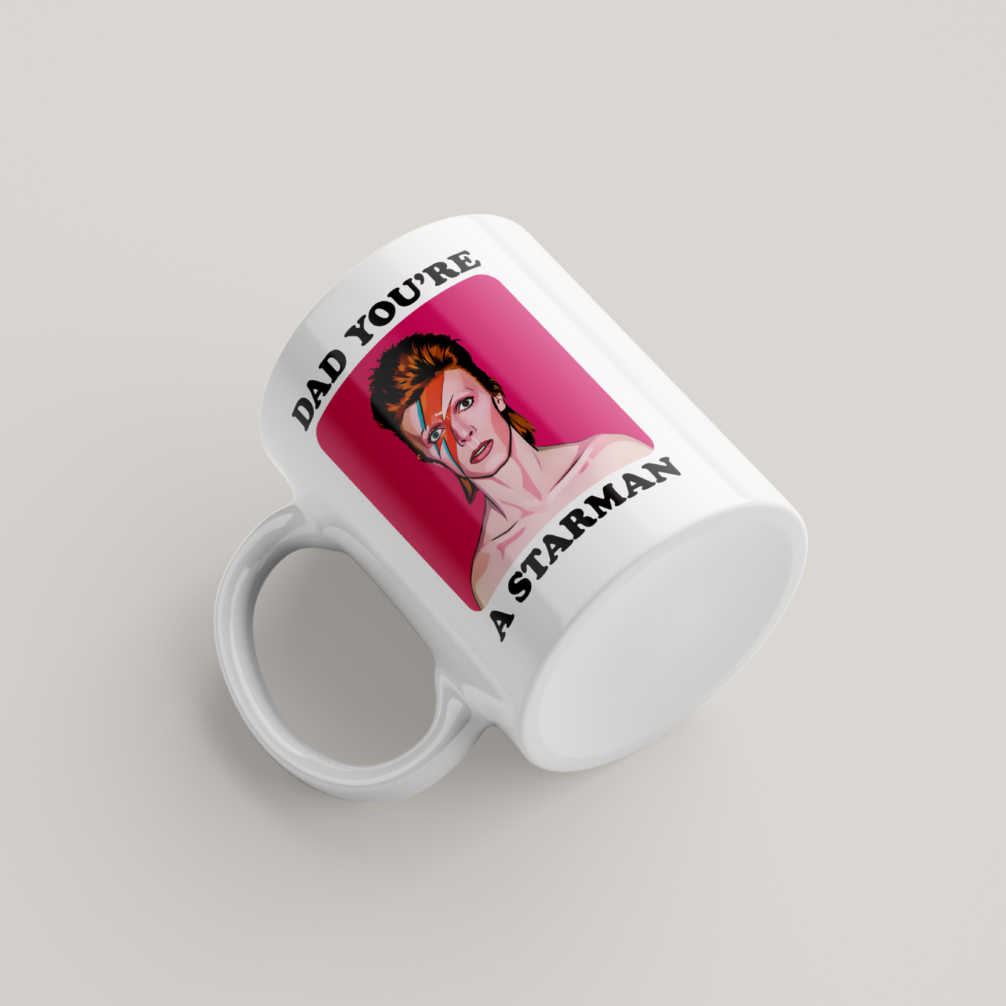 David Bowie Father's Day Mug