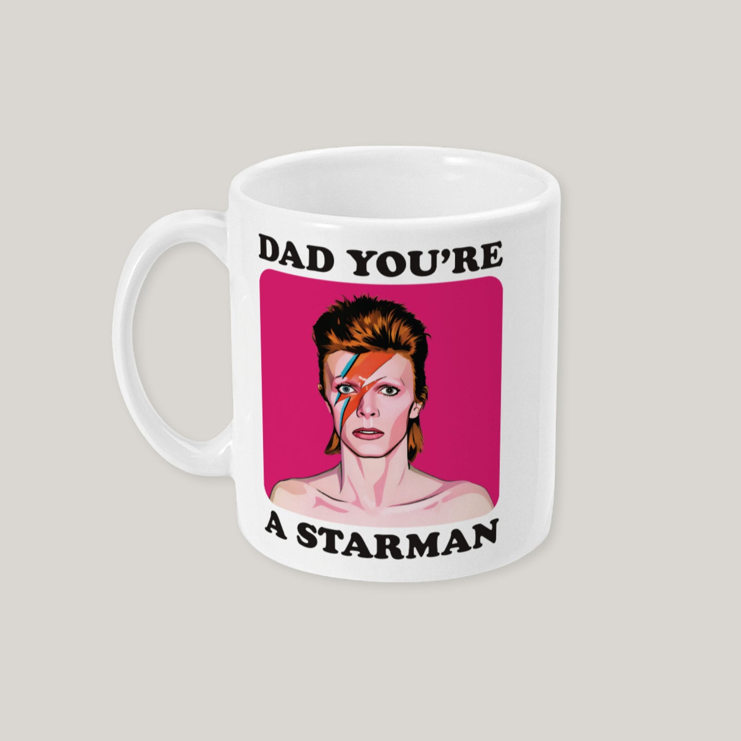 David Bowie Father's Day Mug