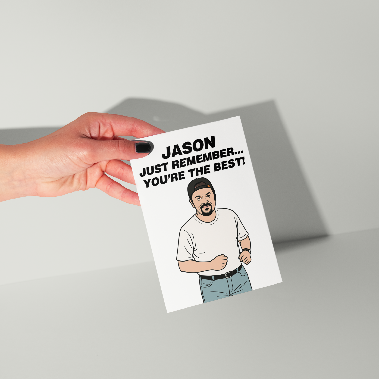 David Brent Personalised Greeting Card UK
