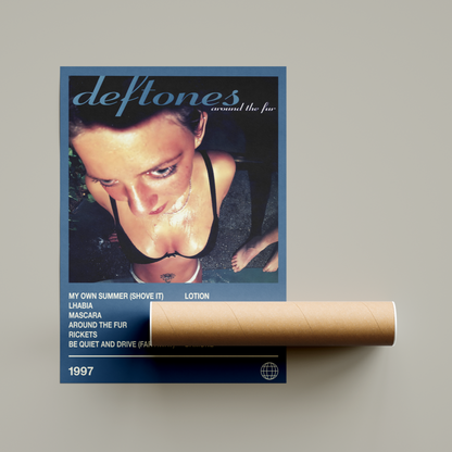 Deftones Around The Fur Album Poster United Kingdom