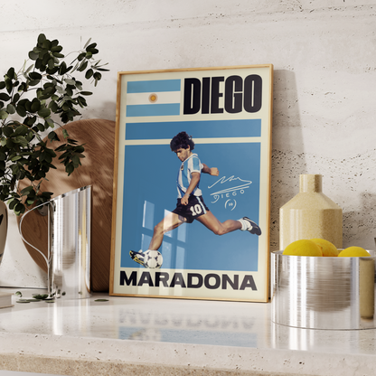 Diego Maradona Poster