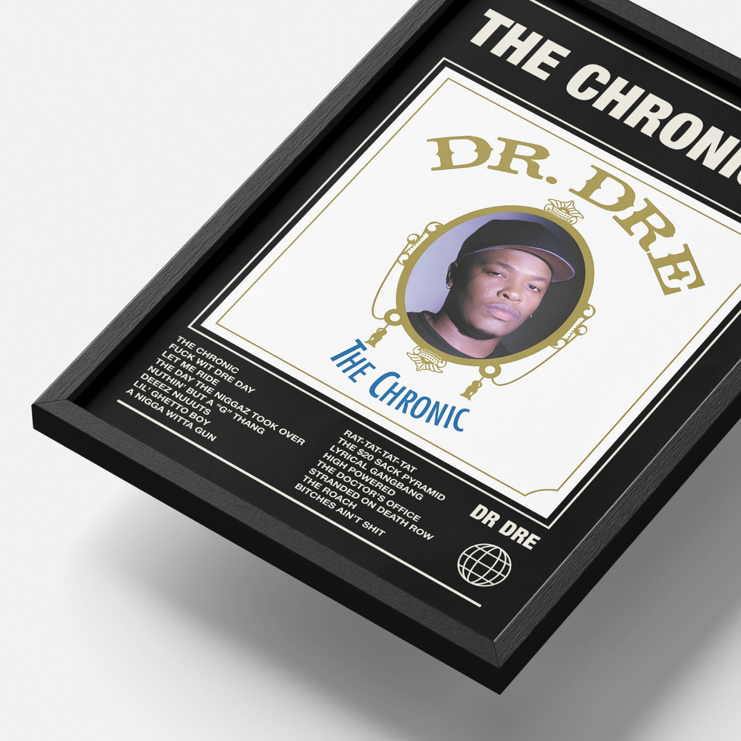 Dr Dre The Chronic Album Poster UK