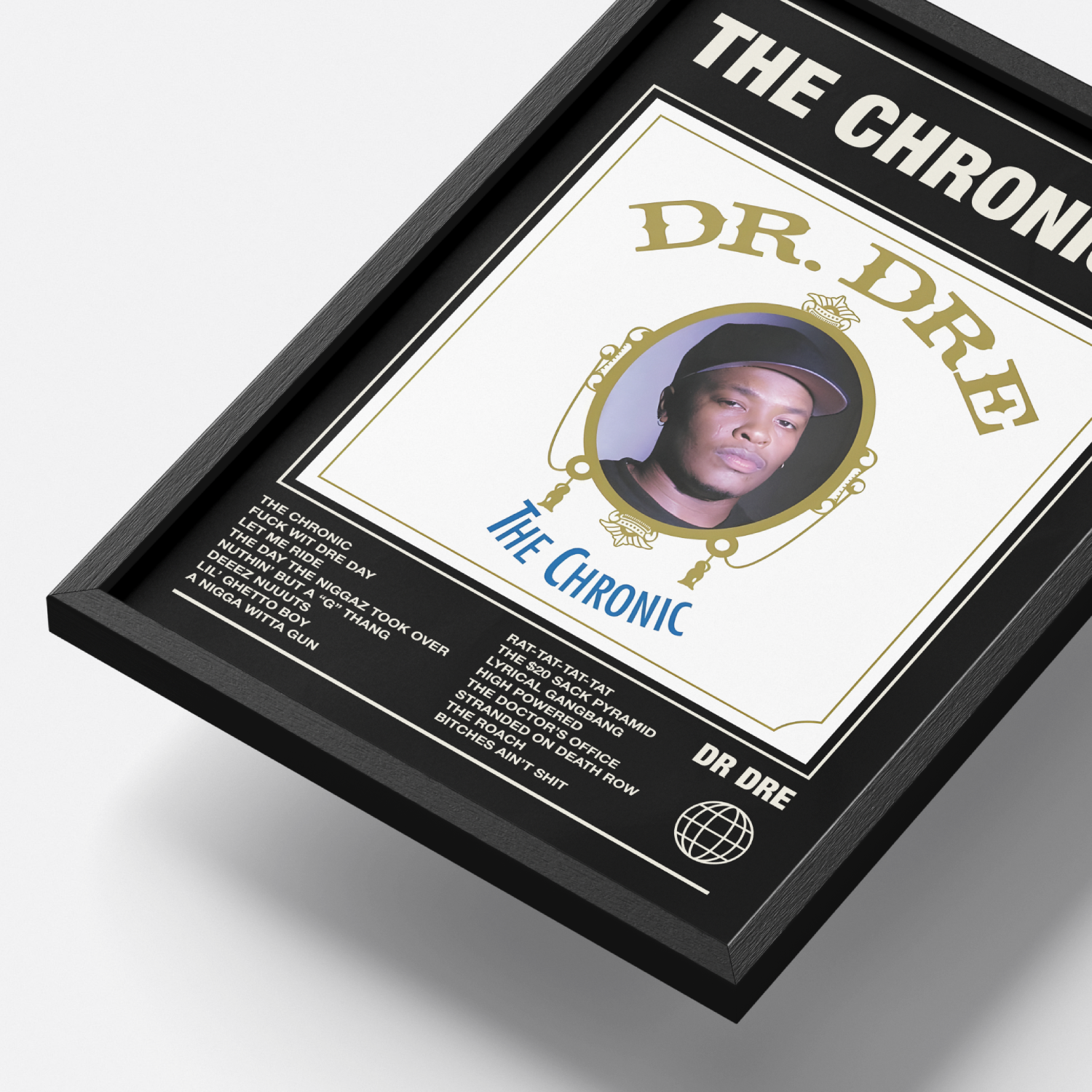 Dr Dre The Chronic Album Poster UK