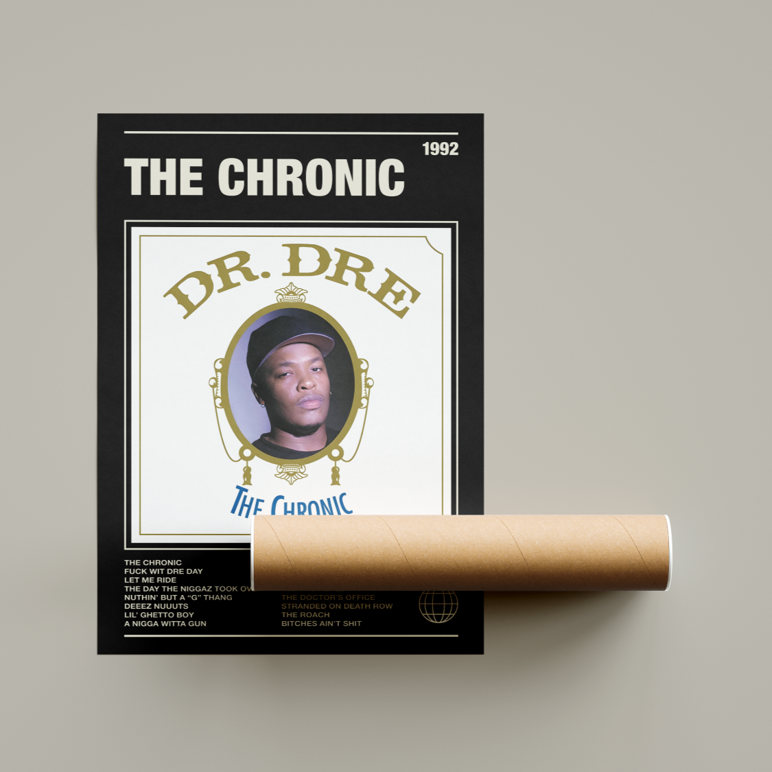 Dr Dre The Chronic Album Poster United Kingdom