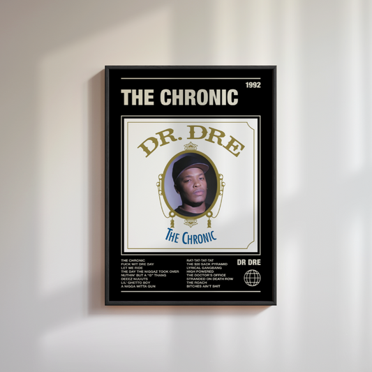 Dr Dre The Chronic Album Poster
