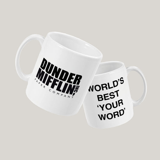 Dunder Mifflin The Office Personalised Mug