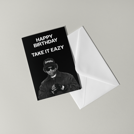 Eazy-E Birthday Card