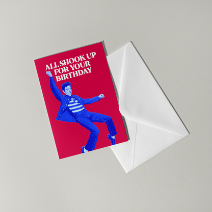 Elvis Birthday Card