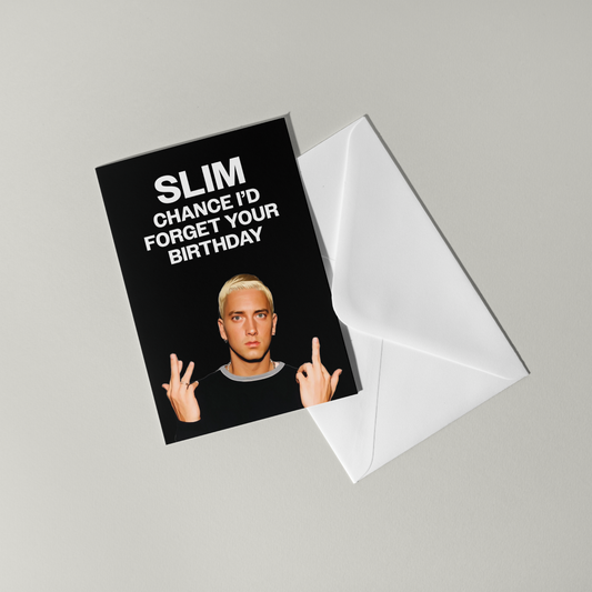 Eminem Birthday Card