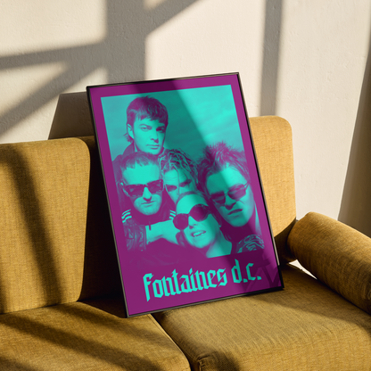 Fontaines D.C. Band Poster