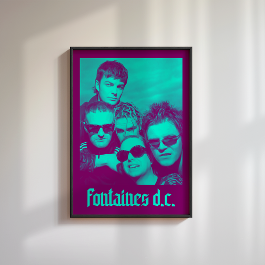 Fontaines D.C. Band Poster