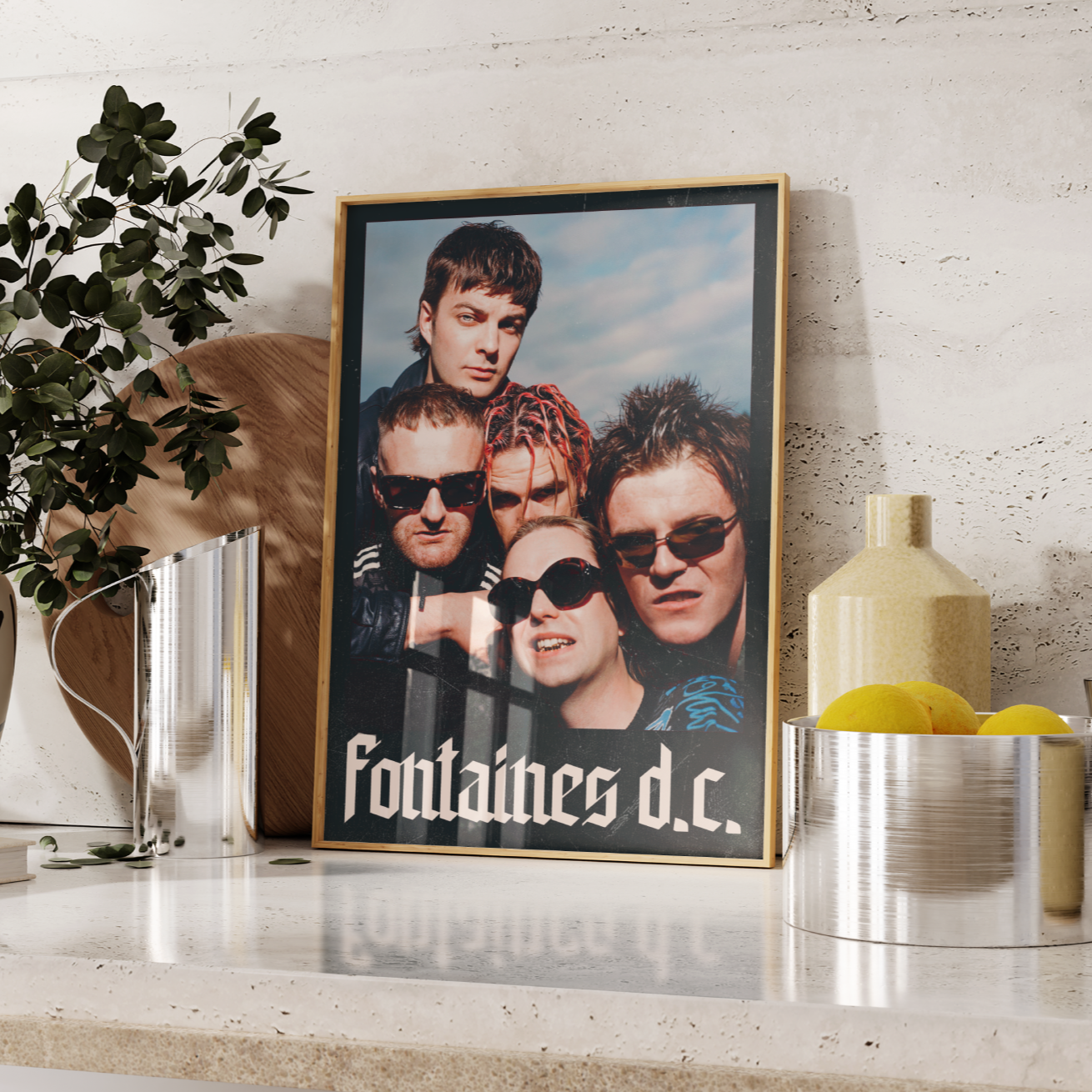 Fontaines DC Band Poster