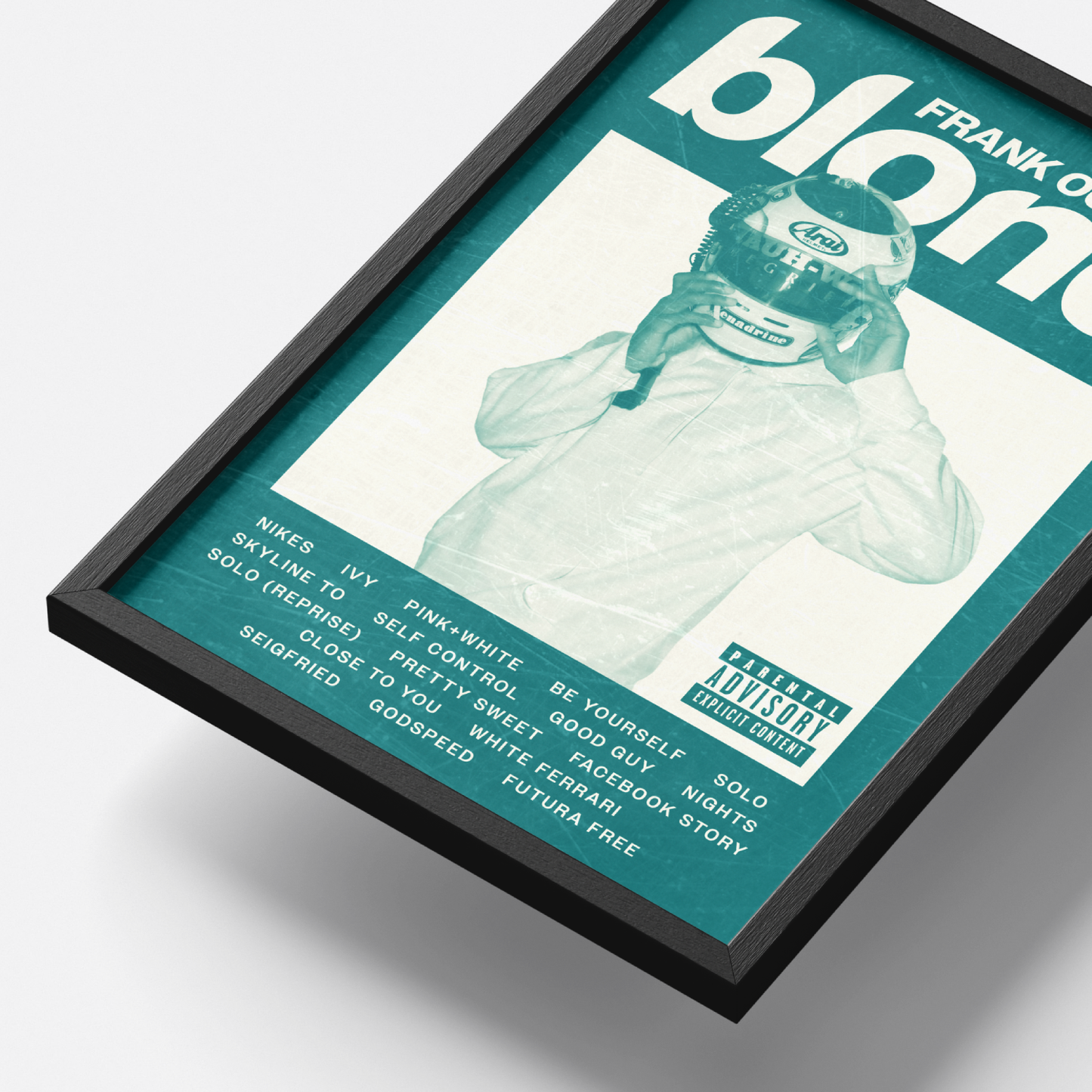 Frank Ocean Blonde Album Poster UK