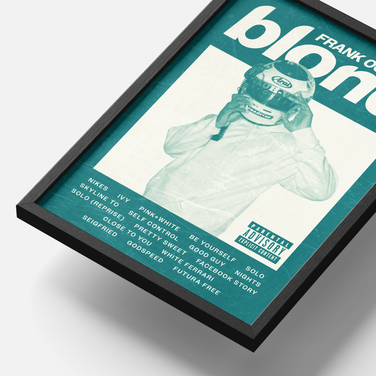 Frank Ocean Blonde Album Poster UK