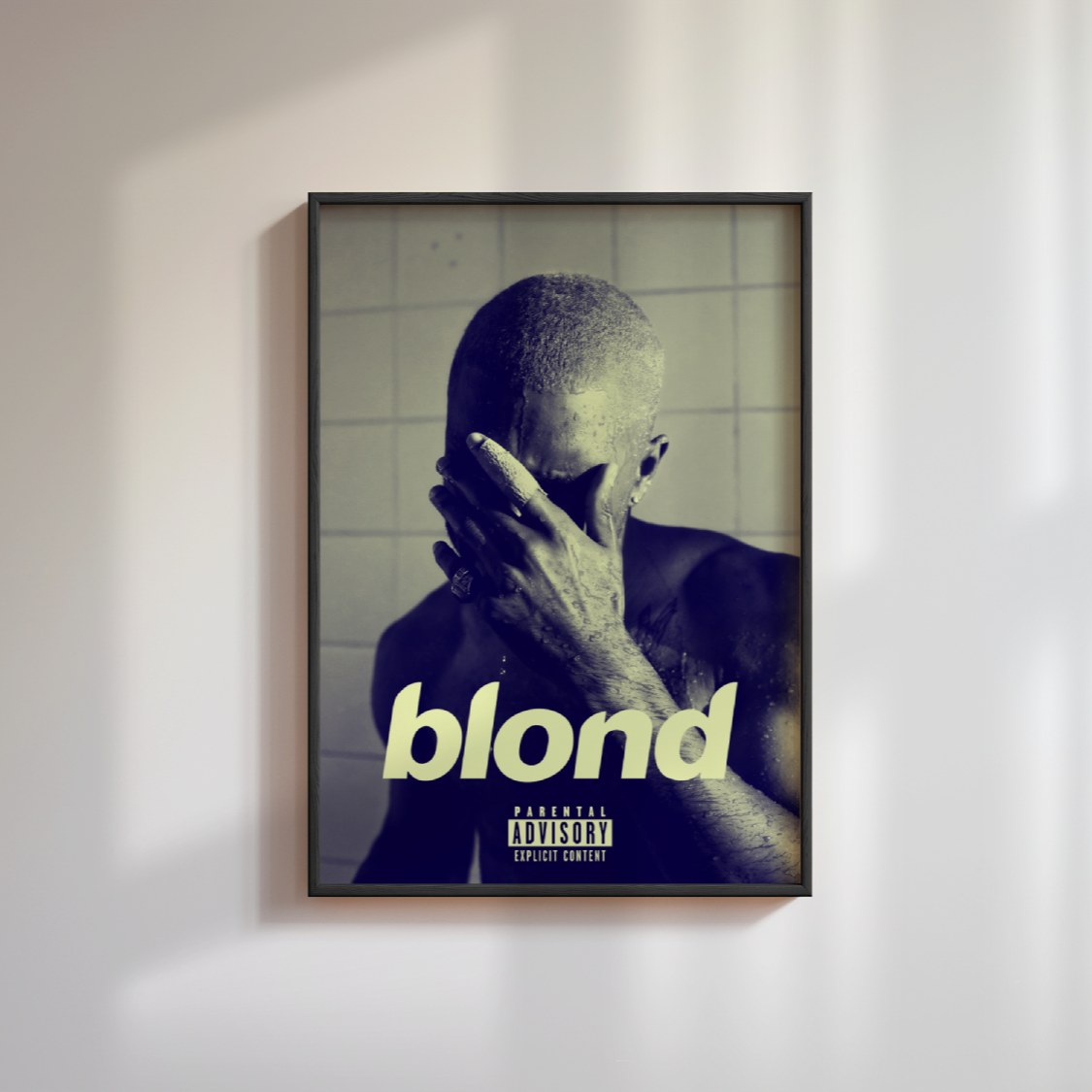 Frank Ocean Blonde Poster