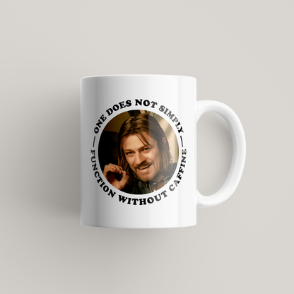 Funny Boromir Lord Of The Rings Mug