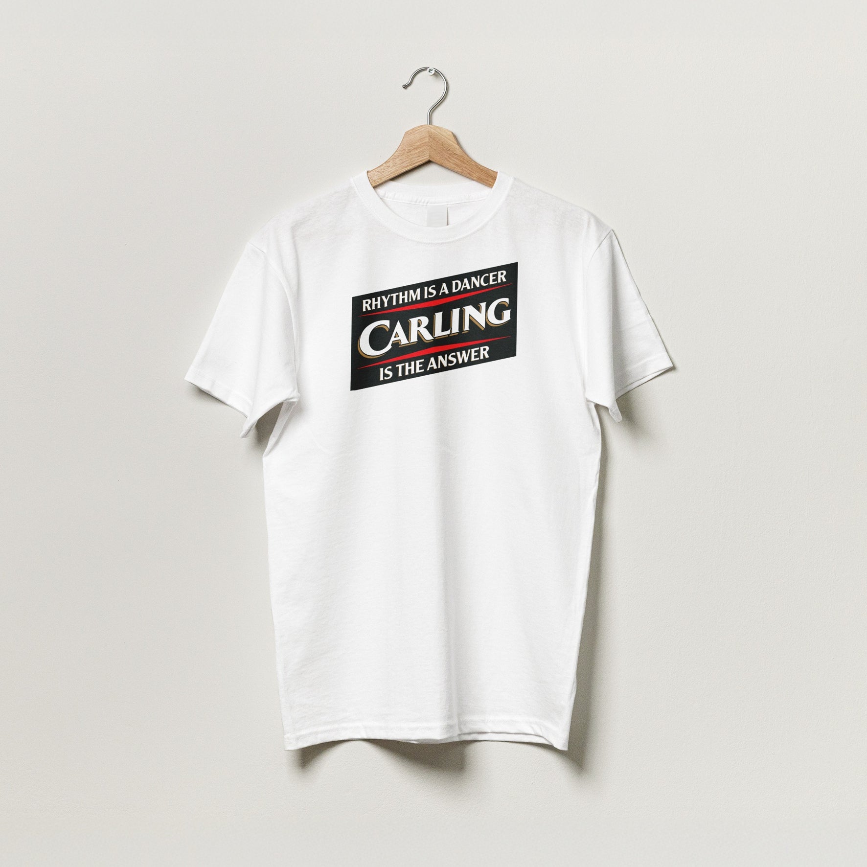 Funny Carling Lager T-Shirt