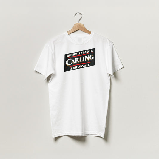 Funny Carling Lager T-Shirt