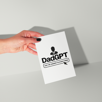 Funny DadGPT Card