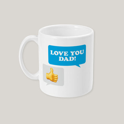 Funny Father's Day Text Mug