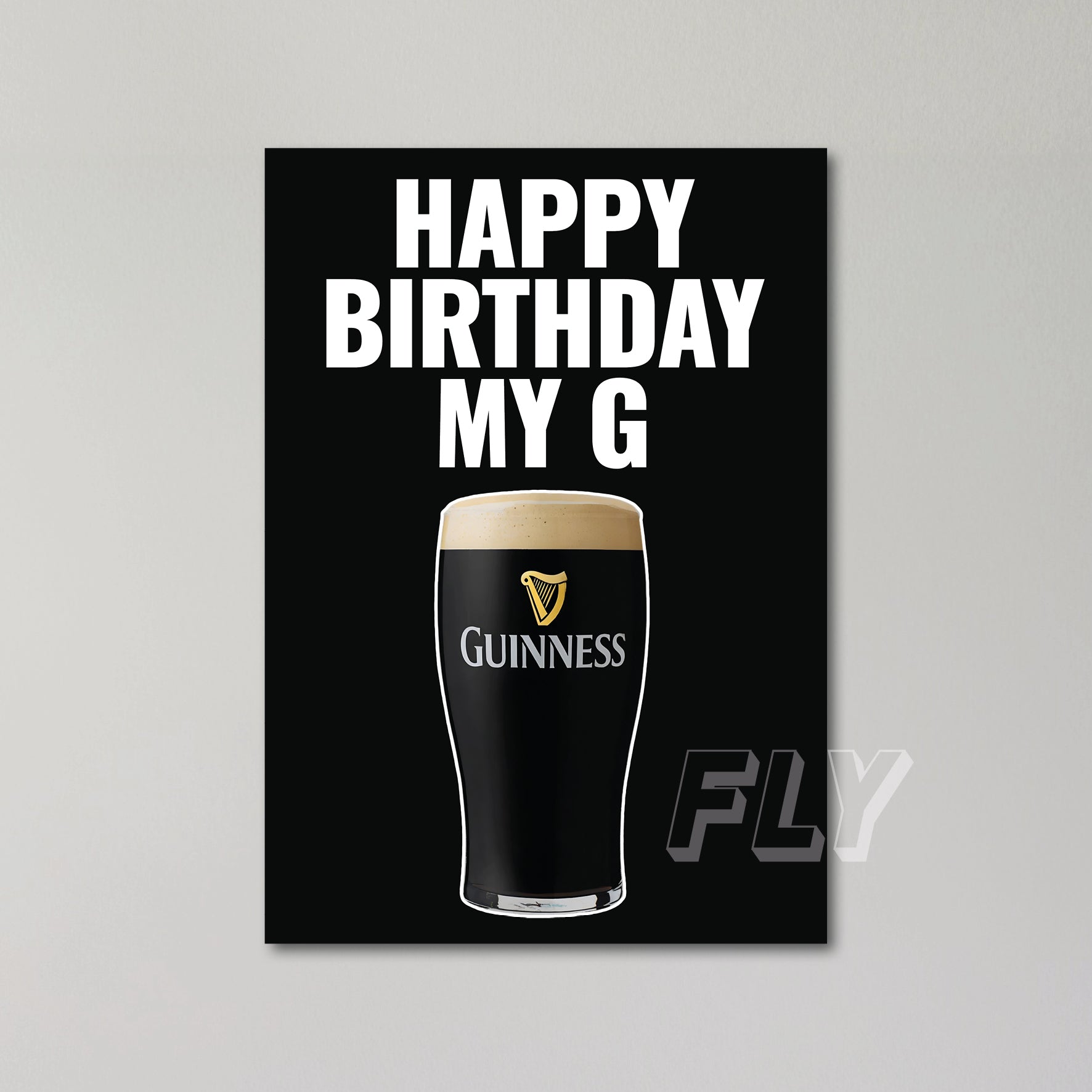 Funny Guinness Birthday Card