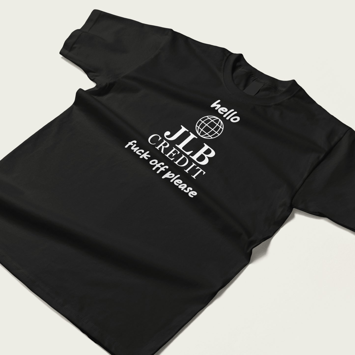 Funny JLB Credit Peep Show Logo T-Shirt UK