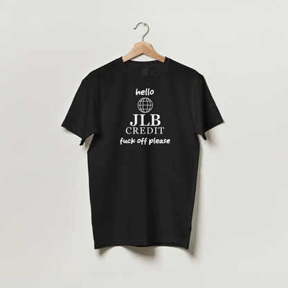Funny JLB Credit Peep Show Logo T-Shirt